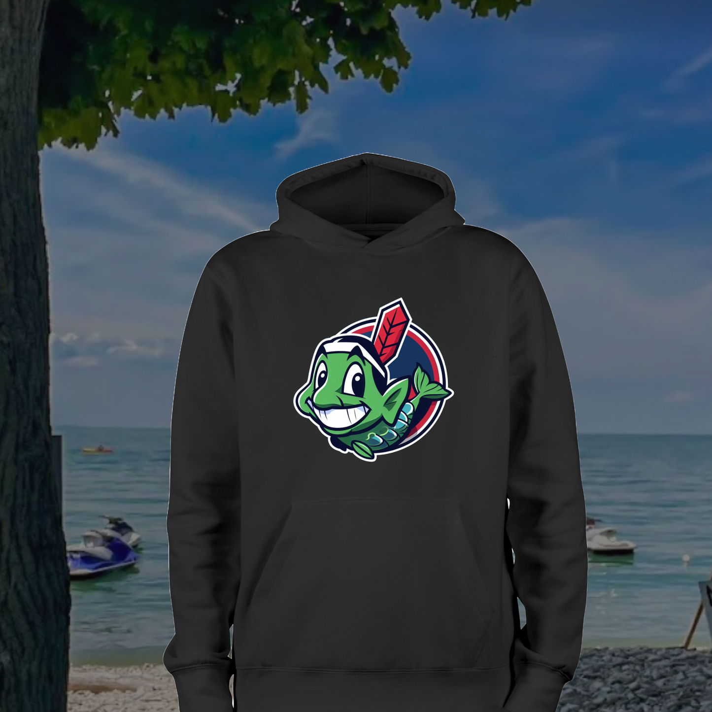 Chief Walleye Pullover Hoodie