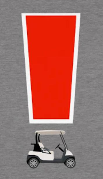 GOLF CART! Tee