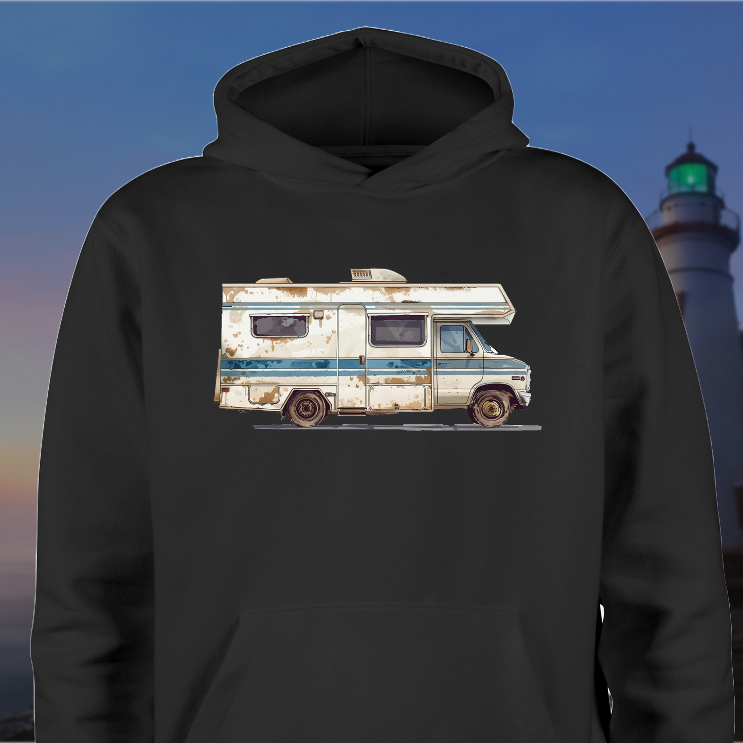 Piece of Sh*T Camper Pullover Hoodie